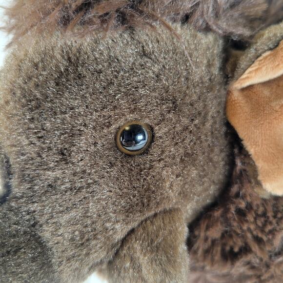 Wild Republic Mammoth Plush 13" Brown Stuffed Animal Toy Prehistoric 2022 - Picture 9 of 16